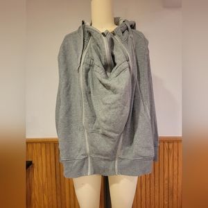 Seraphine 3 in 1 maternity baby wearing sweatshirt